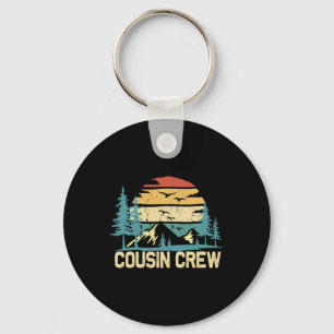 Porte-clés Cousin Crew Camping Amis Summer Famille Vacances