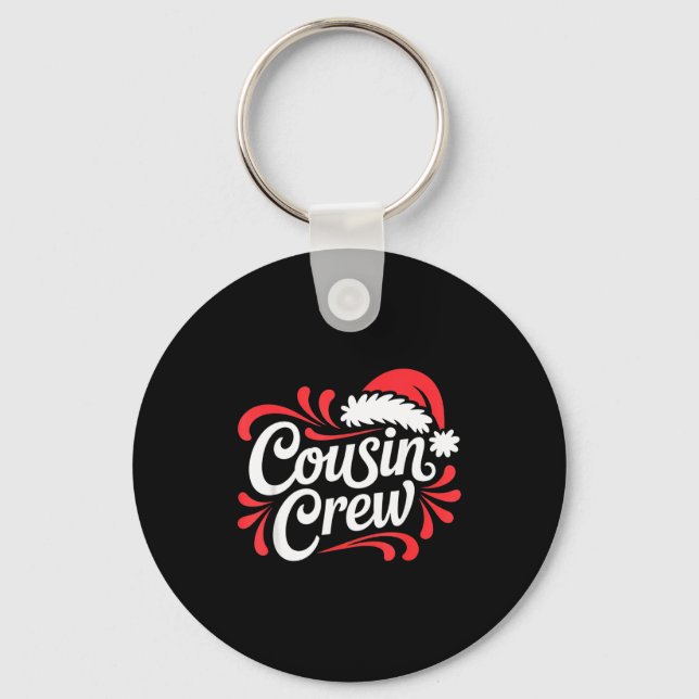 Porte-clés Cousin Crew Christmas Xmas Lights Family Matching  (Recto)