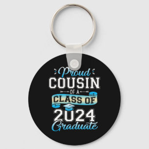Porte-clés Cousin D'Un Cl De 2024 Gradué Funny Senior 2024