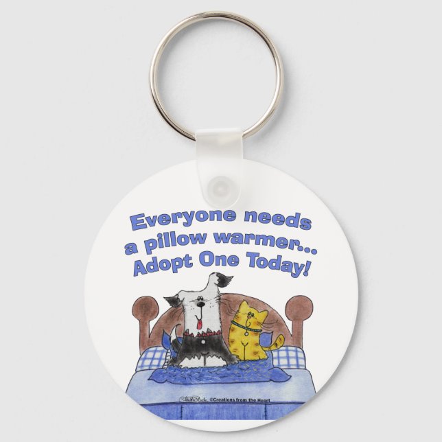 Porte-clés Coussin Warmers (Recto)