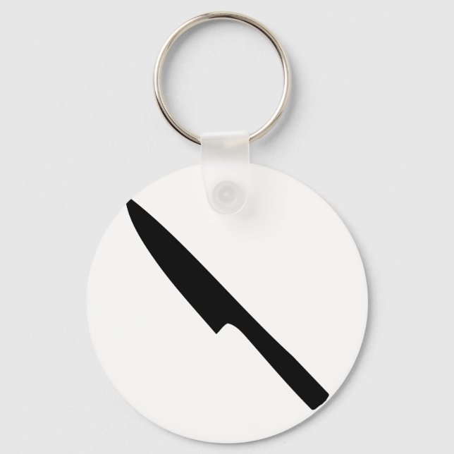 Porte-clés couteau de cuisine (Recto)