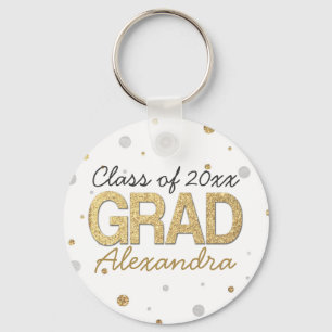 Porte-clés Coutume de fête de remise des diplômes de