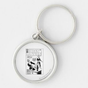 Porte-clés Couvercle vert et Sinestro, noir et blanc