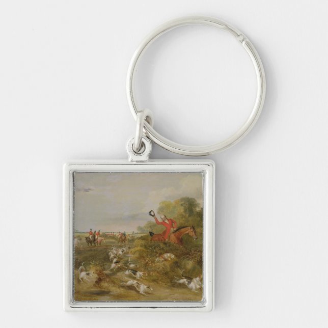 Porte-clés Couvrant sur des chiens, Hall du célibataire, 1836 (Devant)