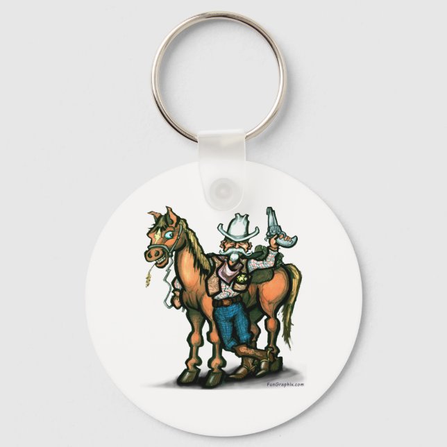 Porte-clés Cowboy (Recto)
