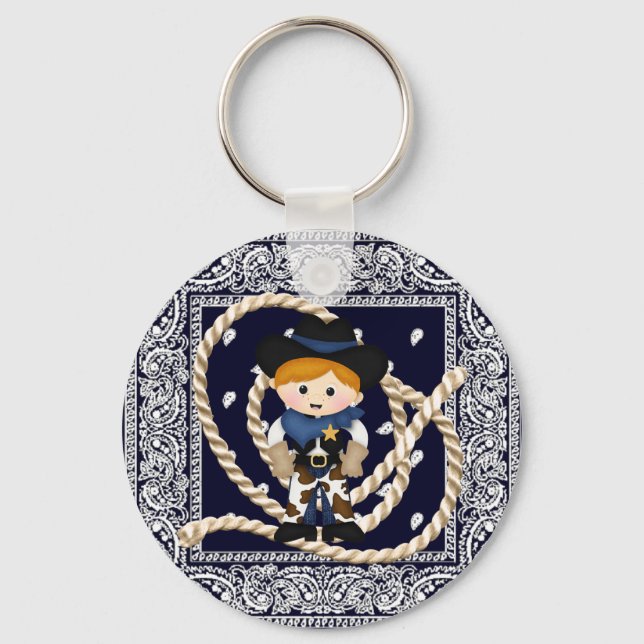 Porte-clés Cowboy (Recto)