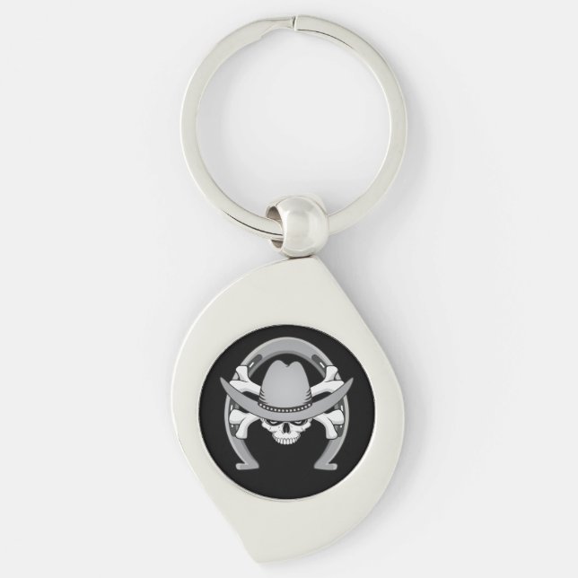Porte-clés Cowboy Horseshoe (Devant)