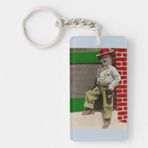 Porte-clés cowboy urbain