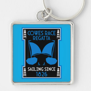 Porte-clés Cowes île de Wight Yacht Regatta