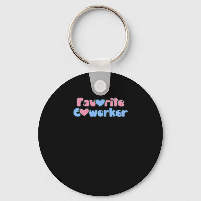 Porte-clés Coworker classique favori (Recto)