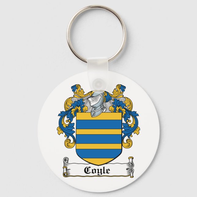 Porte-clés Coyle Family Crest (Recto)