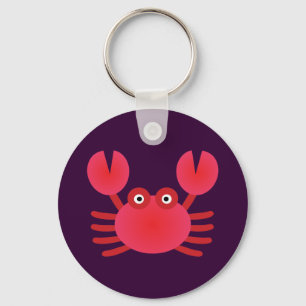 Porte-clés Crabe amusant