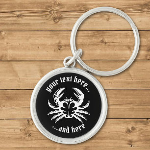 Porte-clés Crabe blanc