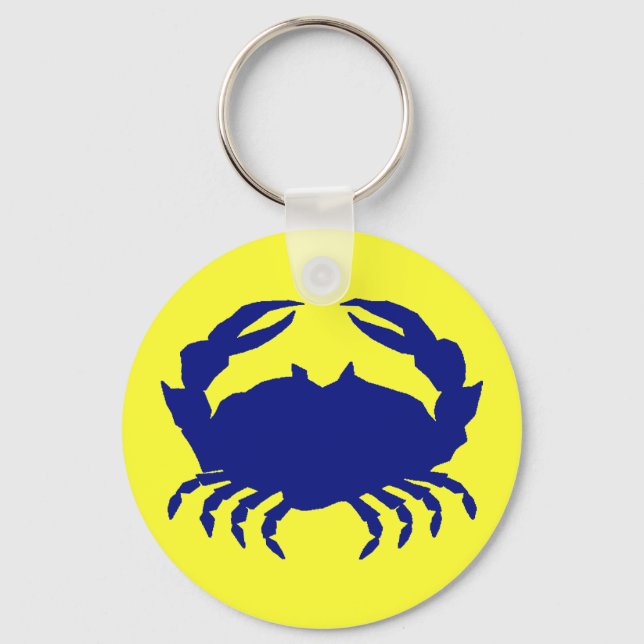 Porte-clés Crabe bleu du Maryland (Recto)