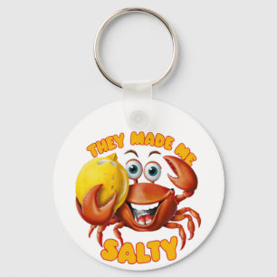 Porte-clés Crabe drôle