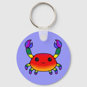Porte-clés crabe Fierté LGBT+