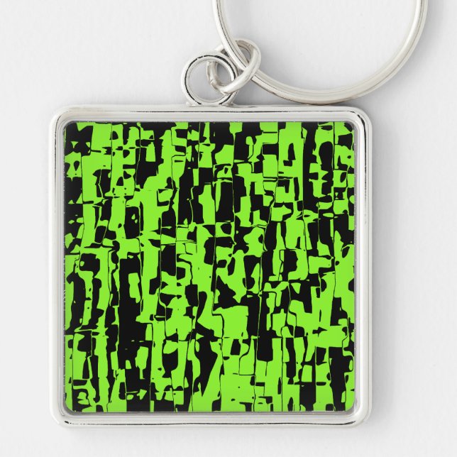 Porte-clés Crackle Abstrait (Devant)
