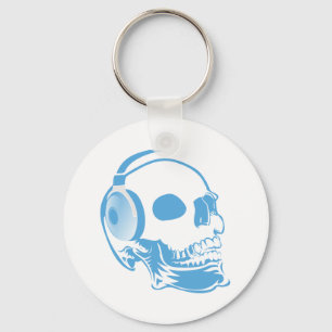 Porte-clés Crâne avec casque