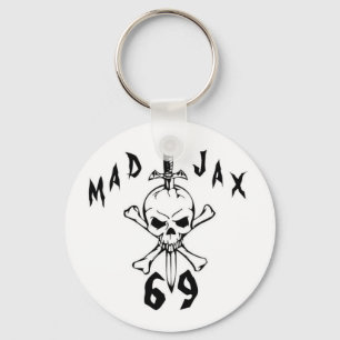 Porte-clés Crâne fou de Jax 69