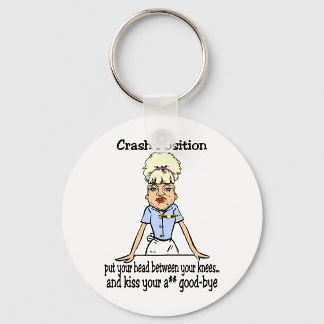Porte-clés Crash Position (Recto)