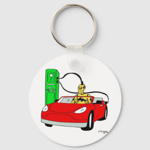 Porte-clés Crash Test Dummy & Car Recharging