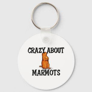 Porte-clés Crazy About Marmots