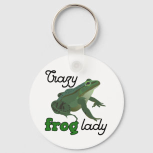Porte-clés Crazy Frog Lady Frog cadeaux amoureux
