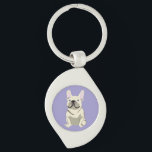 Porte-clés Cream French Bulldog,<br><div class="desc">Cream French Bulldog, </div>