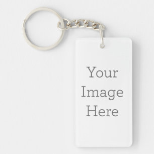 Porte-clés Create Your Own Double-Sided Keychain