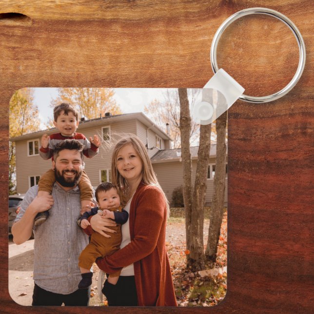 Porte-clés Create Your Own Photo Custom Picture DIY  (Verso)