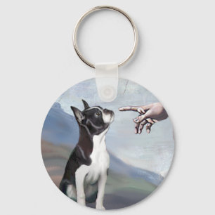 Porte-clés Création du Boston Terrier (#3)