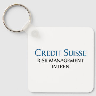 Porte-clés Credit Suisse Risk Management Intern