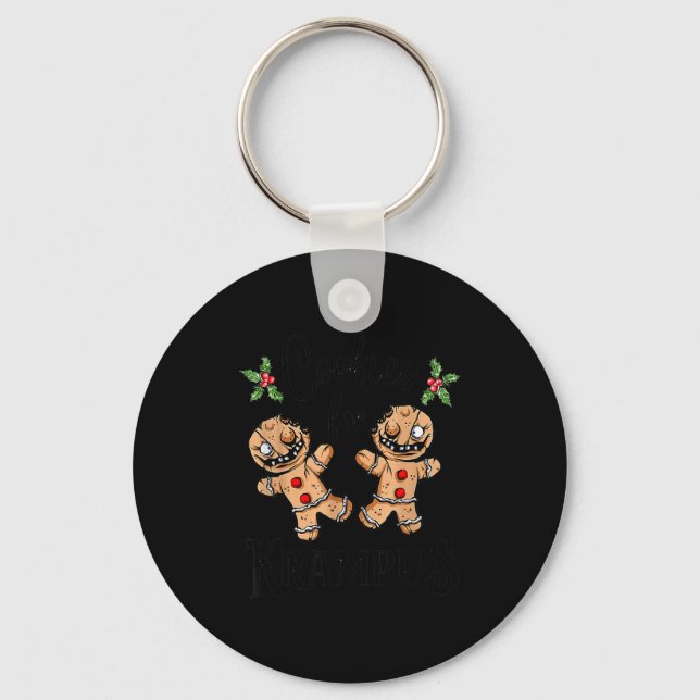 Porte-clés Creepy Gingerbread Cookies For Krampus Xmas Goth H (Recto)
