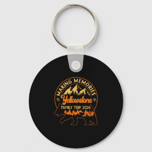 Porte-clés Créer des souvenirs voyage familial yellowstone 20