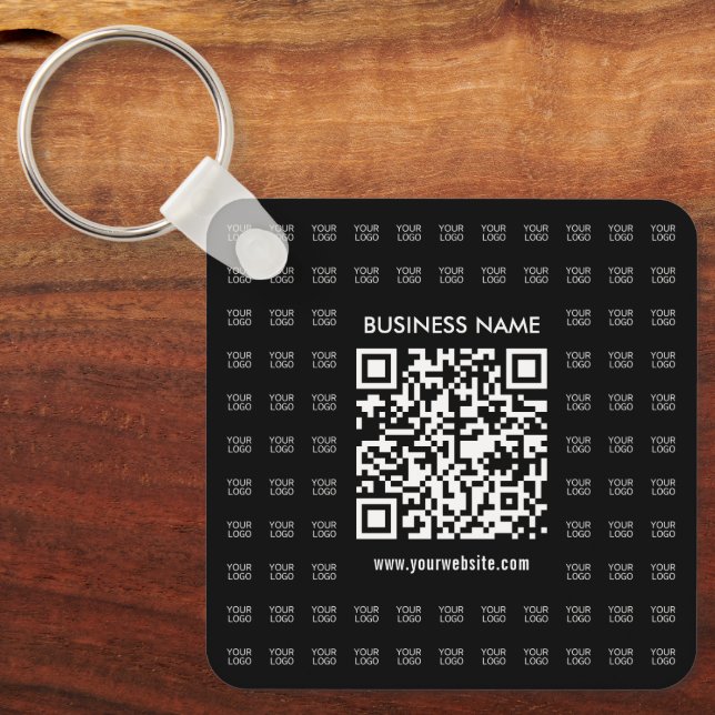 Porte-clés Créer instantanément un code QR scannable et un mo (Recto)
