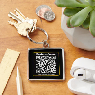 Porte-clés Créer un code QR d'entreprise scannable instantané
