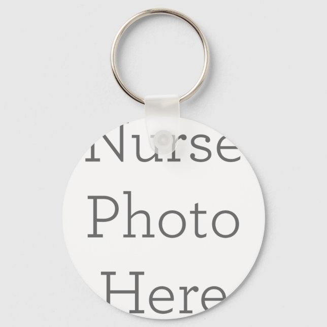 Porte-clés Créer votre propre infirmière photo Porte - clé ca (Recto)