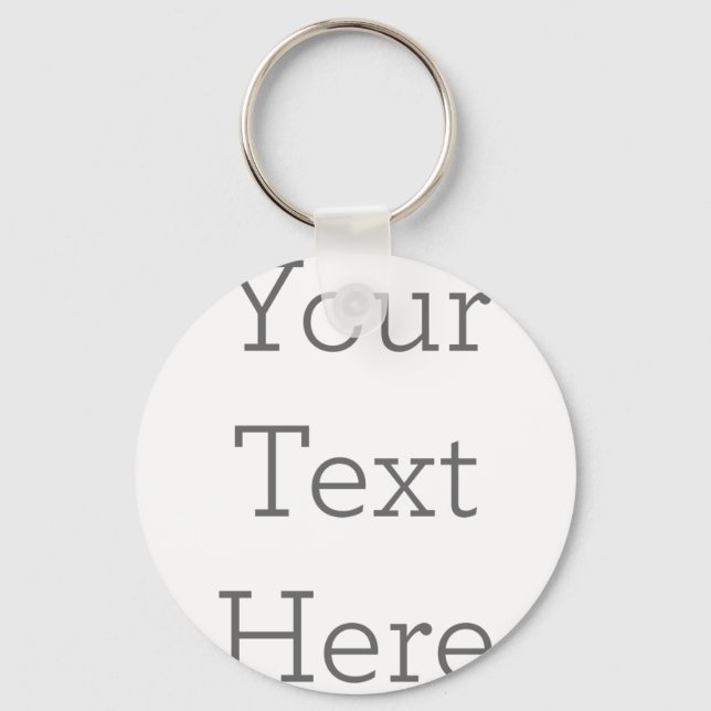 Porte-clés Créer votre propre Porte - clé de texte (Recto)
