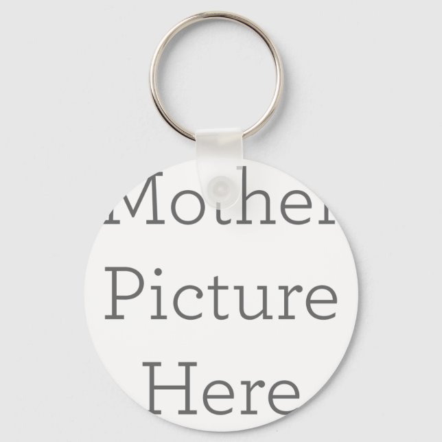 Porte-clés Créer votre propre Porte - clé photo mère cadeau (Recto)
