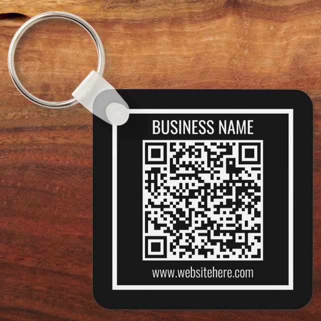 Porte-clés Créez un code QR moderne instantanément  (Recto)