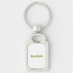 Porte-clés Créez votre personnalisation 1,8"l x 1,1"l (rectan