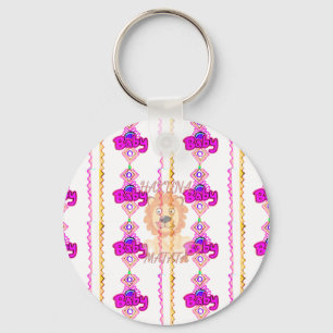 Porte-clés Créez votre propre bébé amusant Lion Cub Design de