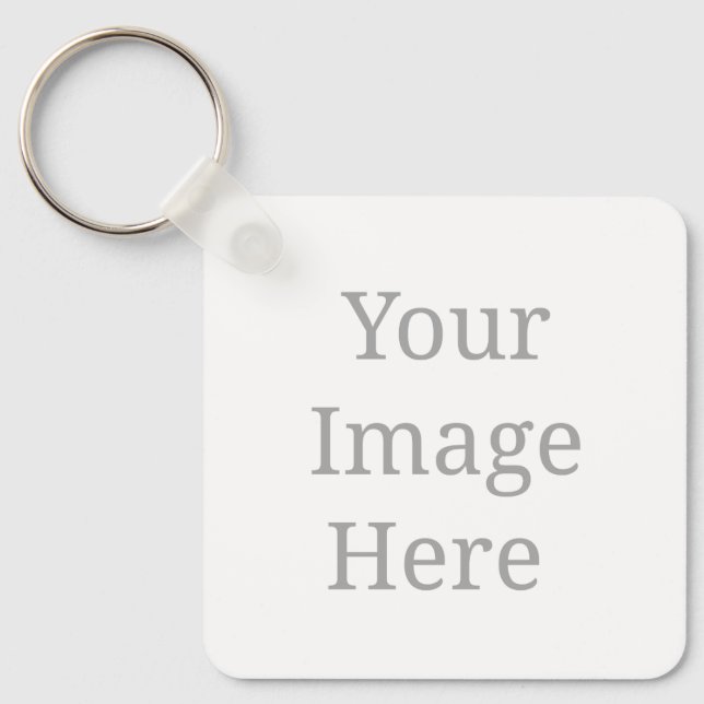 Porte-clés Créez votre propre personnalisation (Recto)
