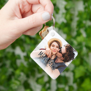 Porte-clés Créez votre propre photo de couple personnalisée