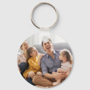Porte-clés Créez votre propre photo de famille personnalisée