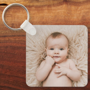 Porte-clés Créez Votre Propre Photo Moderne Enfants Enfants P