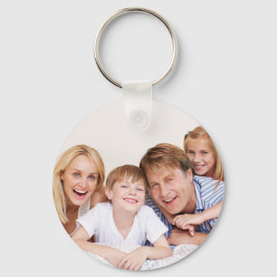 Porte-clés Créez Votre Propre Photo Personnalisée Double Face
