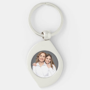 Porte-clés Créez Votre Propre Photo Personnalisée Maman et Mo