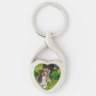 Porte-clés Créez votre propre photo personnalisée pour animal