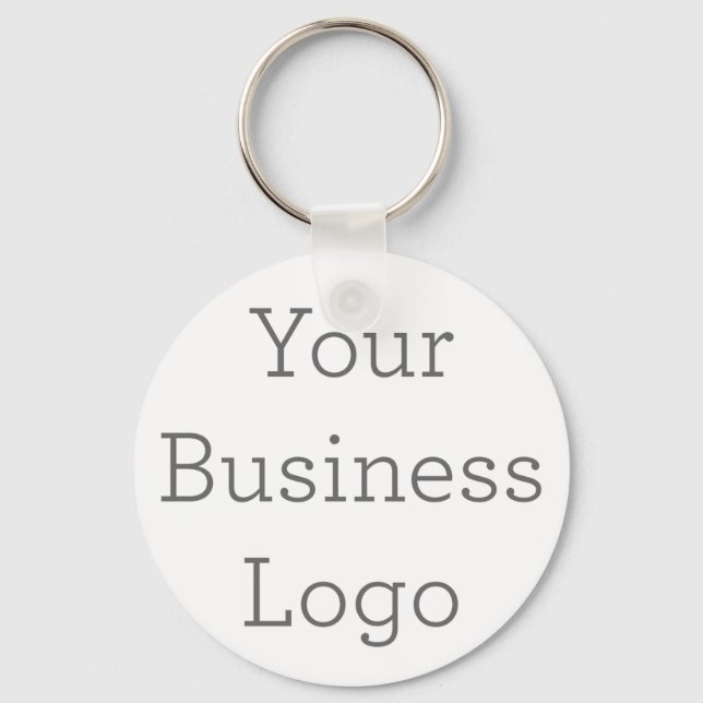 Porte-clés Créez votre propre Porte - clé de logo d'entrepris (Recto)